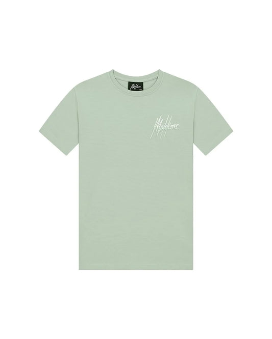 Malelions t-shirt aqua/grey